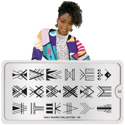 Stamping Plate Holy Shapes 03 Stamping Plate Holy Shapes 03