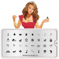 Stamping Plate Princess 06