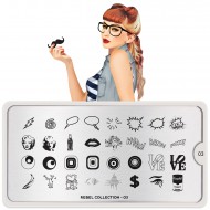 stamping plate Rebel 03 *