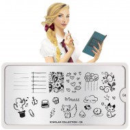 Stempelplaat Scholar 04