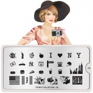 Stamping Plate Tourist 02