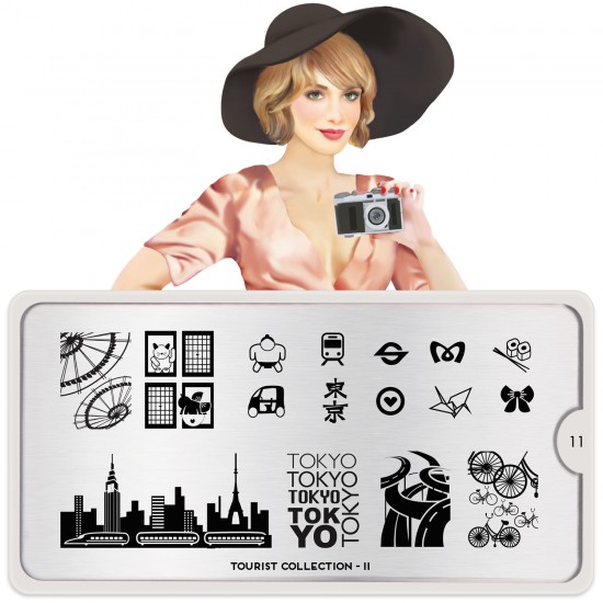 Stamping Plate Tourist 11