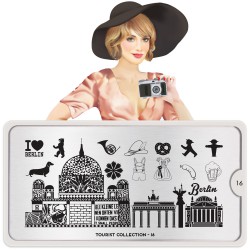 Plaque de tamponnage Tourist 16