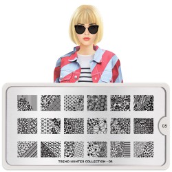 Plaque de tamponnage Trend Hunter 05 Plaque de tamponnage Trend Hunter 05