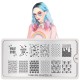 Plaque de tamponnage Tumblr Girl 06 