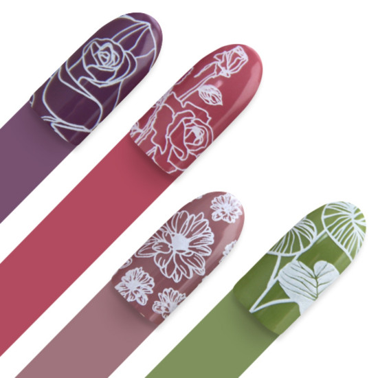 Stamping plate 10 FLORALITY 2