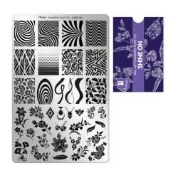 Stamping plate 121 SHINE ON