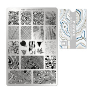 Stamping plate 134 TEXTURE 3