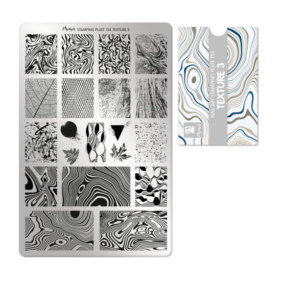 Stamping plate 134 TEXTURE 3