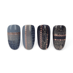  Nail art strips - Dots No. 03 ROSE GOLD