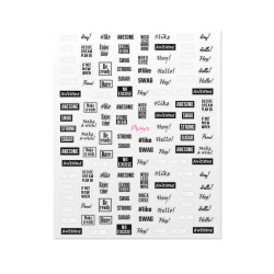  Nail stickers (self-adhesive) No. 11