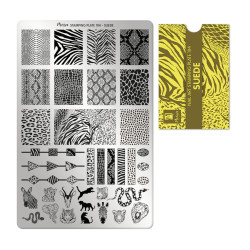 Stamping plate 104 SUEDE