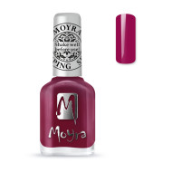  Stamping nail polish SP40 AMARANTH RED