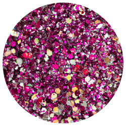 Frost Glitter Violet Frost Glitter Violet