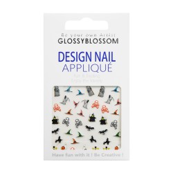 Halloween 3D Stickers, Witch & Ghost