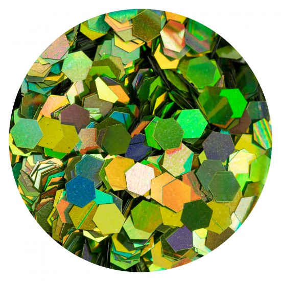 Hexagon L Green