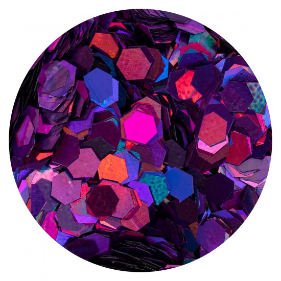 Hexagon L Purple