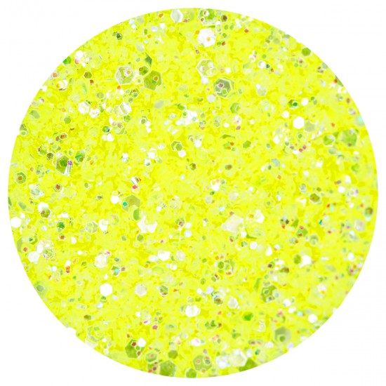 Pastel Glitter Yellow