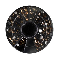 DARK TOPAZ MIX Carrousel Premium Rhinestones DARK TOPAZ MIX Carrousel Premium Rhinestones