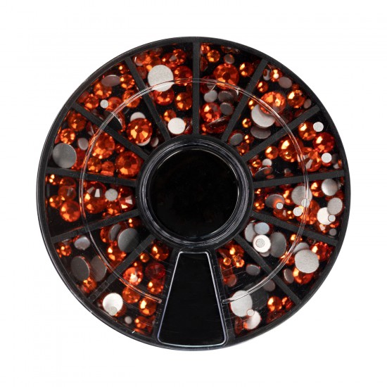 ORANGE AB MIX Carrousel Premium Rhinestones