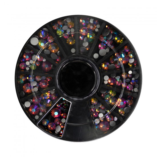 RAINBOW MIX Carrousel Premium Rhinestones