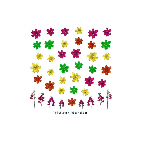 Flower Garden, Pure Love Stickers 71087
