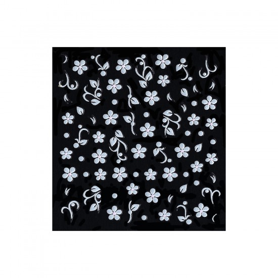 3D Stickers, White Volume 71123
