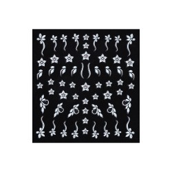 3D Stickers, White Volume 71127