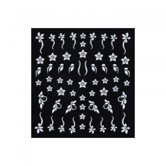 3D Stickers, White Volume 71127