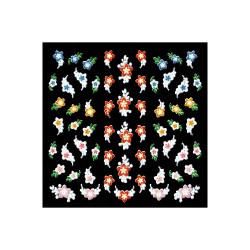 Romantic Season 3D Nail Art Stickers 71742