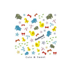 Cute & Sweet Stickers, At the Zoo Cute & Sweet Stickers, At the Zoo