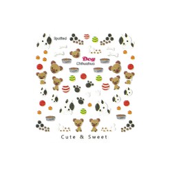 Cute & Sweet Stickers, Friend Puppy