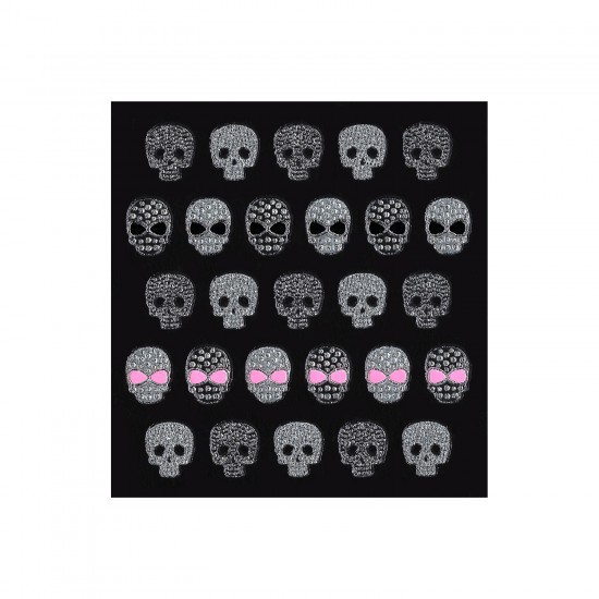 Skulls Dazzling Stickers 96587