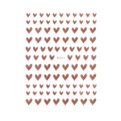 Nail Art Sticker FULL OF LOVE PINK