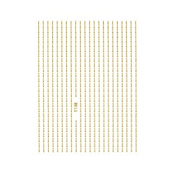 Nail Art Sticker DOTTED GOLD Nail Art Sticker DOTTED GOLD