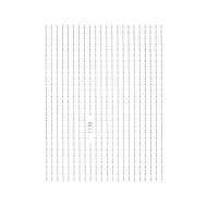 Nail Art Sticker DOTTED SILVER