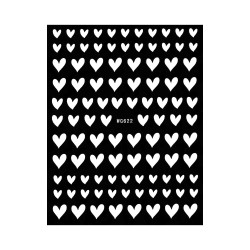 Nail Art Sticker FULL OF LOVE WHITE Nail Art Sticker FULL OF LOVE WHITE