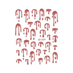 Nail Art Sticker DRIP ROSE GOLD Nail Art Sticker DRIP ROSE GOLD