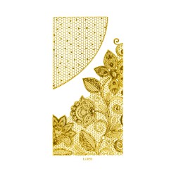 *** LC055G Lace Gold | 3D Sticker  *** LC055G Lace Gold | 3D Sticker