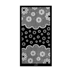 LC057W Lace White Sticker
