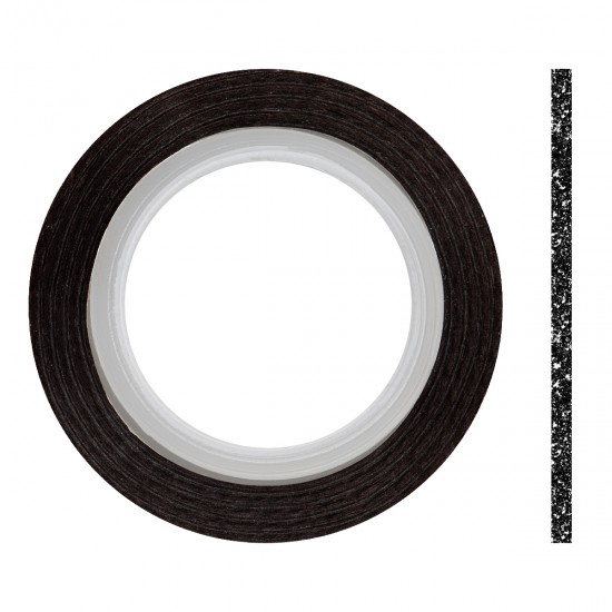 Striping Tape BLACK Glitter L