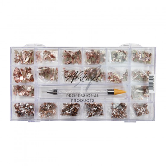 Deluxe Strass Tray with Tool ROSE GOLD
