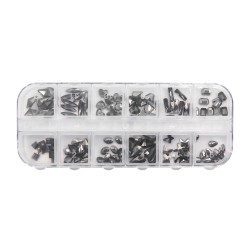 Luxe Tray GUNMETAL MIXED SHAPES Rhinestones Luxe Tray GUNMETAL MIXED SHAPES Rhinestones