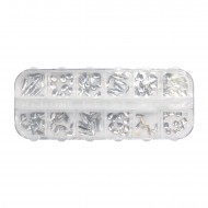 Luxe Tray CRYSTAL MIXED SHAPES Rhinestones