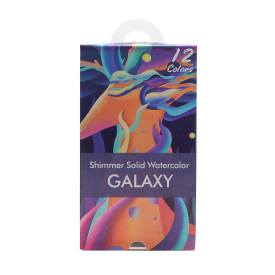 Shimmer Solid Aquarelle Watercolor GALAXY 