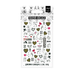 Fill My Heart N1444 Water Decals