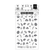 Flower Meadow F227 SILVER Water Decals