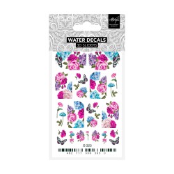 Flowers & Butterflies B325 3D Water Decals Flowers & Butterflies B325 3D Water Decals