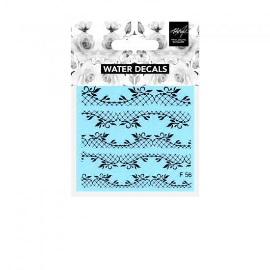 Lace F056 BLACK Water Decals