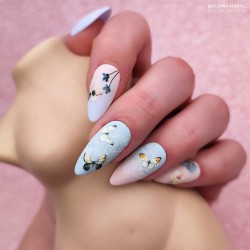 Vintage Flowers & Butterfly B565 3D Water Decals Vintage Flowers & Butterfly B565 3D Water Decals